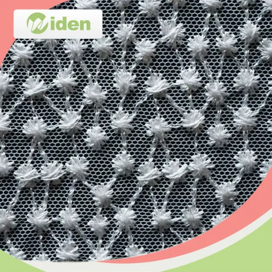 wholesale polyester wedding dress lace mesh bridal lace fabric