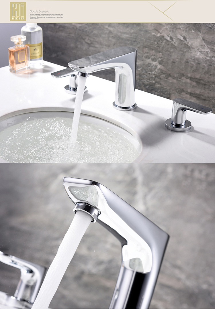 Brass Chrome Basin Mixer