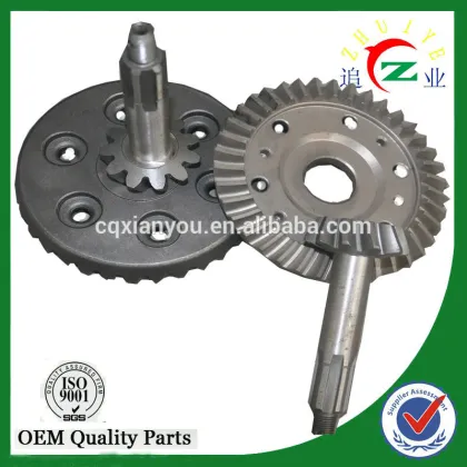 tricycle differential micro forged bevel pinion gears