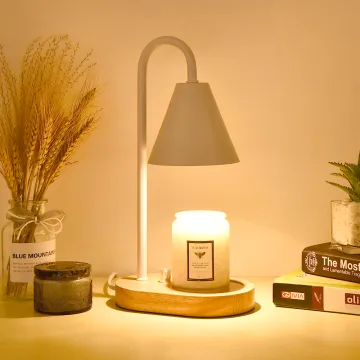 Night Light Glass Candle Warmer Lamp