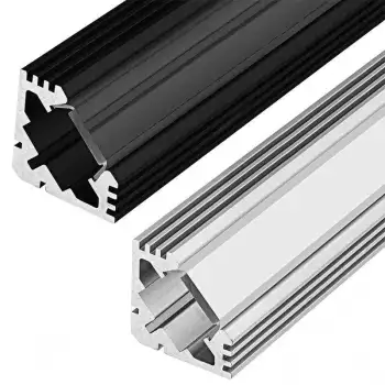 Hanging LED Aluminum Light Strip Diffuser Channel Profile