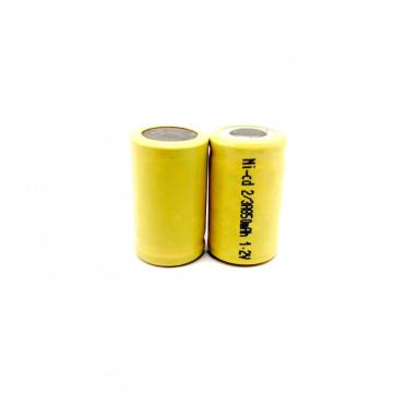 rechargeable nicd battery cells 1.2V 850mah for watch toy light