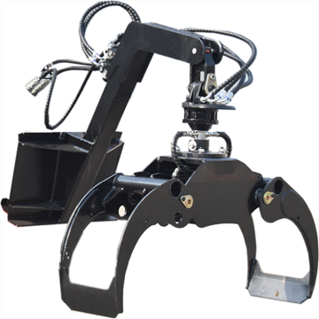Timber Stone Grab Rotating Grapple Log Grabber