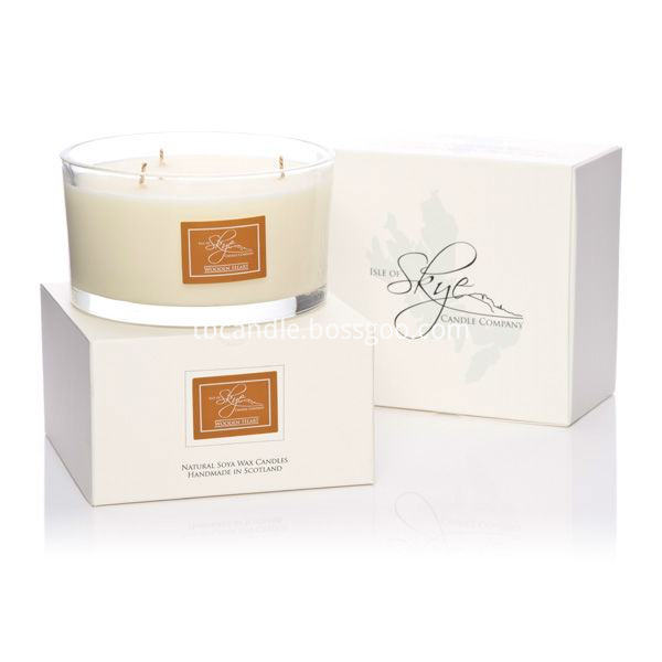 Fragrant Flame Soy wax Candles with candle container