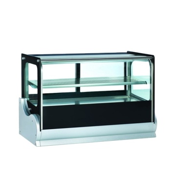 R016 Tabletop 2 Layers Food Cake Display Showcase Refrigerator