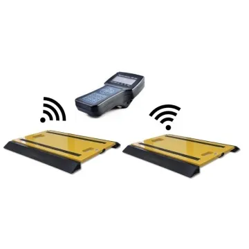 Portable Truck Scale: 80t Capacity Wireless Axle Pads Weighing System