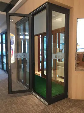 Powder coated Aluminium glass windows and doors profiles