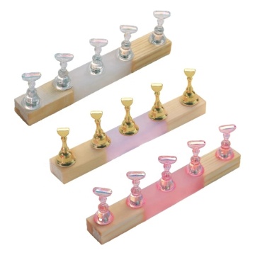 QianYa 2024 Nail Tip Holder Acrylic Practice Stand