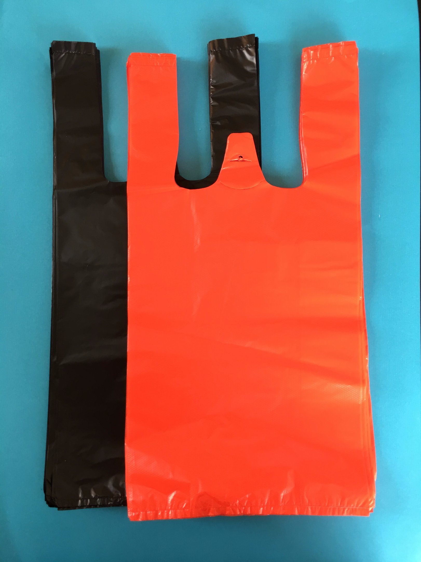 Plastic Grocery Retail Carry out Bags T-Shirt Bag