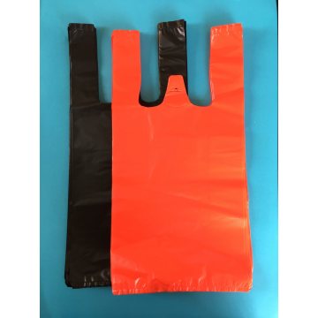 Plastic Grocery Retail Carry out Bags T-Shirt Bag