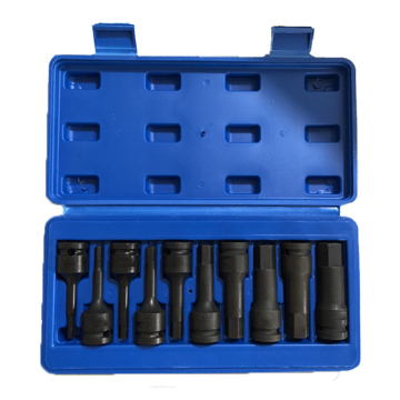 2022 Hot Popular 10 Pcs 1/2 Inch Drive Metric Air Pneumatic Impact Socket Set