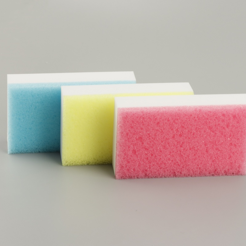 Three color sponge