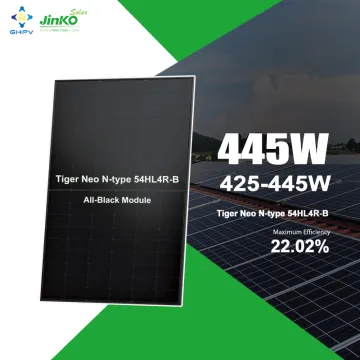 Jinko Solar Panels Tiger Neo: High-Power N-Type Photovoltaic Solar Panels for Home Energy Systems