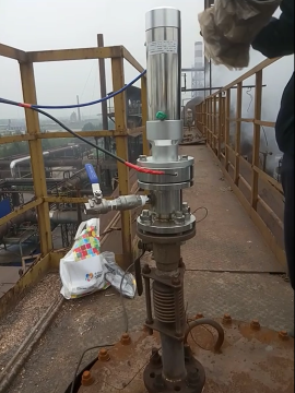 Digital Laser 2 Color Pyrometer for Hot-blast Furnace