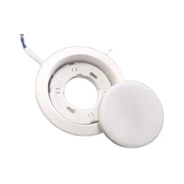 Modern Home Decor LED Lighting Fixture with COB Chip - 7W, Multiple Colors, GX53 Iron Recessed Downlight for Bedroom