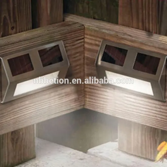 led solar sensor stair light led solar powered led sensor light waterproof solar sensor light