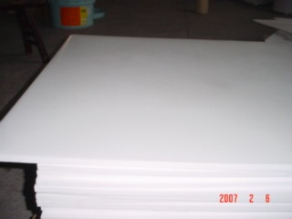 100% virgin PTFE sheet, PTFE plate with white, black color