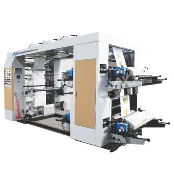 Full Auto Four Color Paper Garments Flexo Printing Machine for 50x35 Paper Size