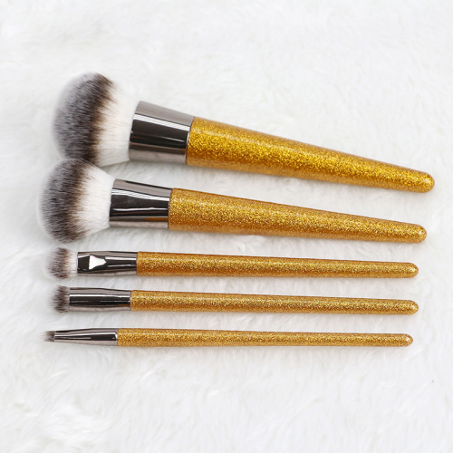 Destriktè 5 Pcs Maquillage Brose ansanm