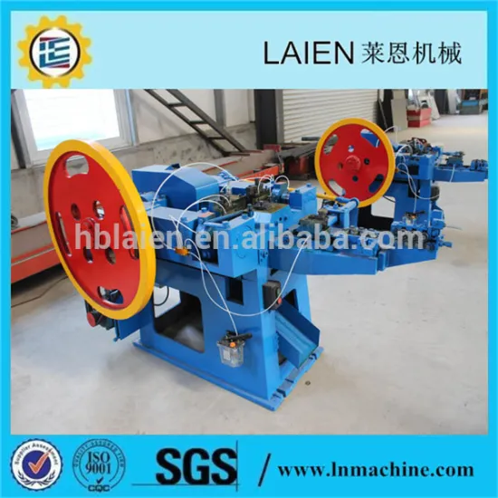 stainless steel wire welding machine High Quality Wire Nail Making Machine Price with servo motor