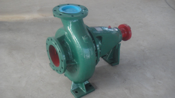 Single stage centrifugal pump for drainage system