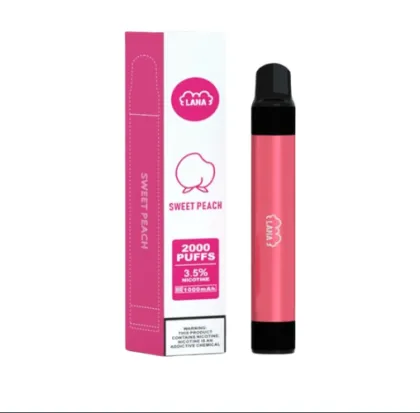 Lana 2000puff Healthier Disposable Vape Pen