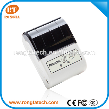 58mm bluetooth mobile thermal printer with belt clip