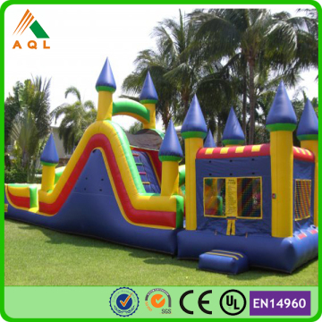 Giant inflatable bounce house/bounce round inflatable water slide