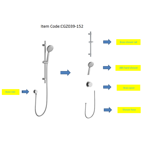 New Design Convenient Shower Set