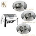 Nouveau style oblong chafer buffet aliments chauds