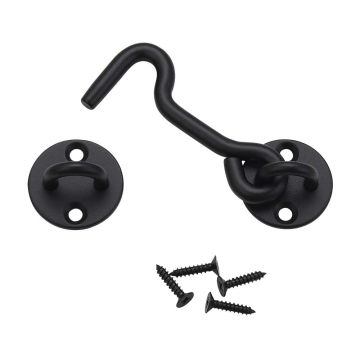 Black Latch Easy Lock สำหรับประตูโรงนา