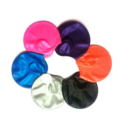 Adult Comfortable Waterproof Ear Cover Swimming Cap