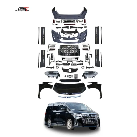 GBT Popular Convert Kit: ANH20 to ANH35 Model Upgrade Body Kit for 2008-2014 Alphard