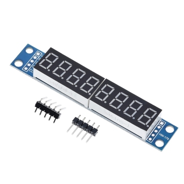 TZT MAX7219 CWG 8 -अंकीय डिजिटल ट्यूब डिस्प्ले कंट्रोल मॉड्यूल - Arduino के लिए लाल