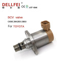 Valve SCV de haute qualité 294200-2850 pour Toyota