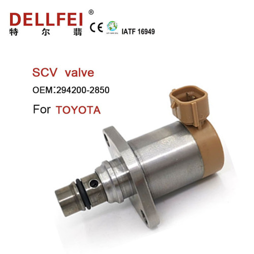 Válvula SCV de alta calidad 294200-2850 para Toyota