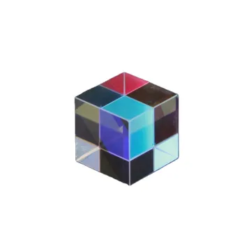 Hot Selling Optical Glass Cube X-Cube Colored Glass Non-Polarized Prism