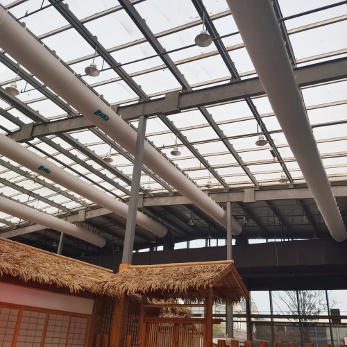 Fire Resistant Fabric Fiber Air Duct