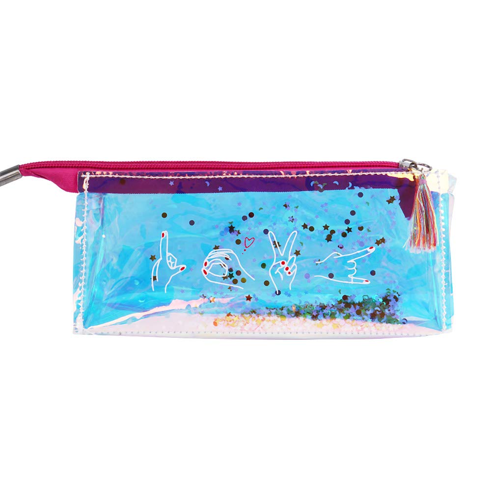 Laser Multifunction Transparent Pencil Case 1 Laser Multifunction Transparent Pencil Case 1