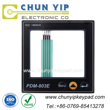 Custom flexible LCD LED transparent window membrane switch