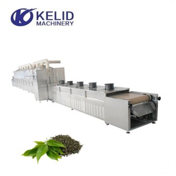 Machine de fixation micro-ondes pour désactiver l'enzyme des feuilles de thé