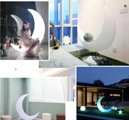 LED Luminous Moon Lamp