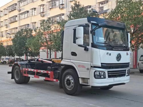 Shanqi 4x2 hook arm garbage truck