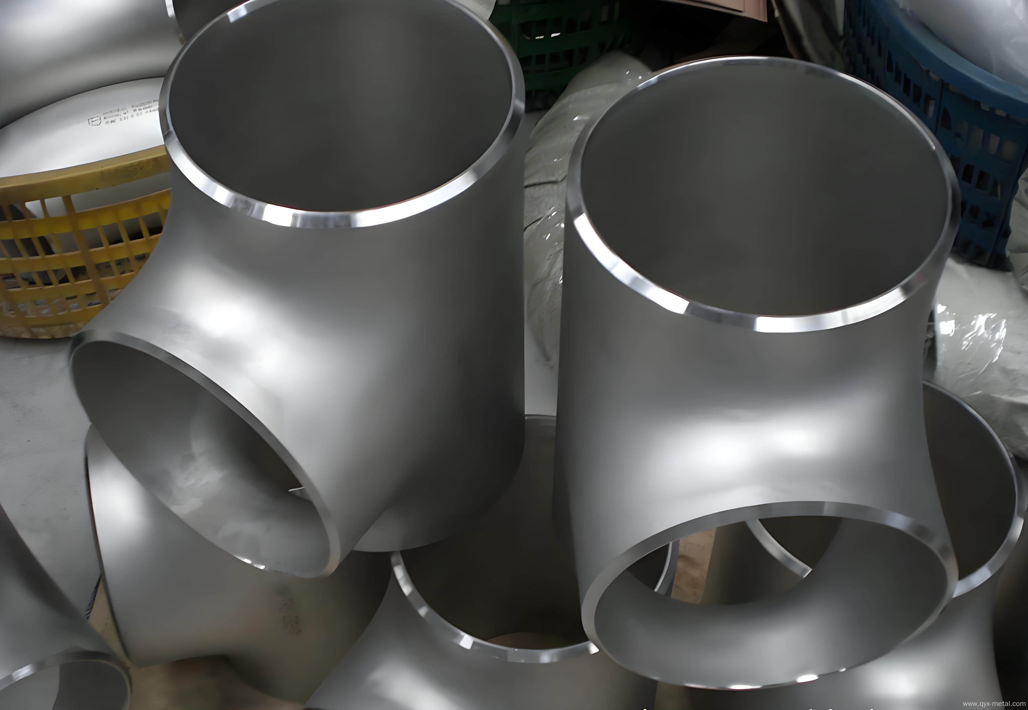 High-Quality Titanium Tee Fittings with Custom Caliber