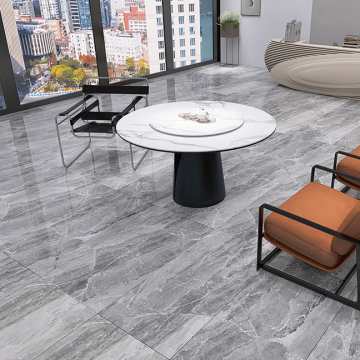 Grey Hotel Floor Tiles 600x1200 Modern Glossy Porcelain Slab Wall Tile