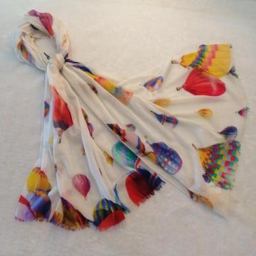 100% Cashmere Printing Service Designer Women shawl
