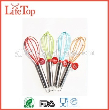 Silicone Balloon Whisk & Egg Beater - Perfect mixer for Pancakes, Scrambled Whole Eggs
