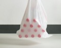 Βιοαποικοδομήσιμο κορδόνι με κυλίνδρους τσάντες απορριμμάτων κουζίνας