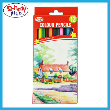 High quality 12pcs color pencil set best for school