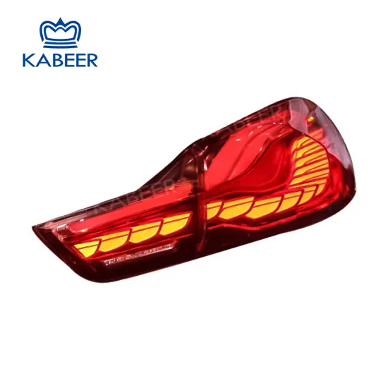 BMW 4-Series GTS F32 F33 F36 F82 F83: 3D Dynamic Animation with Running Dragon Scale Taillight Rear Light